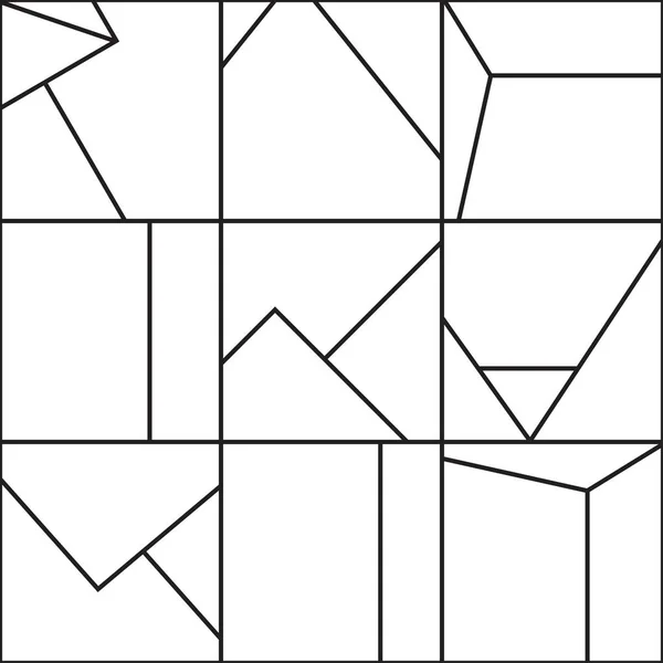 Αφηρημένο γεωμετρικό μοτίβο χωρίς ραφή — Διανυσματικό Αρχείο