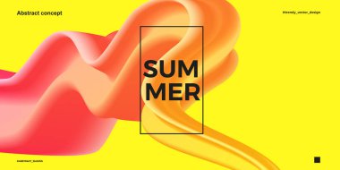 Modaya uygun bir tasarım şablonu ile sıvı gradyan şekilleri