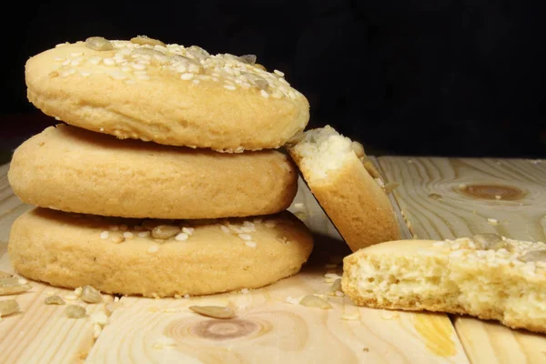 Butter cookies. Homemade shortbread cookie.