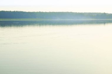 Orman Gölü bir sıcak yaz sabahı