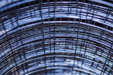 metalik ızgaradan soyutlama