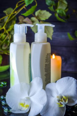 orkide aroması ile spa şişesikozmetik