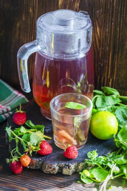 nane ve kireç ile çilek kompostosu