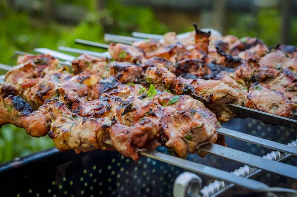 Barbekü domuz eti ızgara