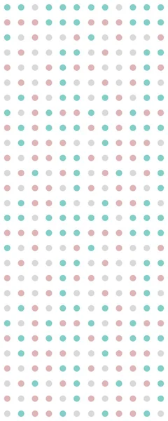 Płynny Wzór Lub Faktura Kolorowymi Kropkami Polki Białym Tle Dla — Zdjęcie stockowe