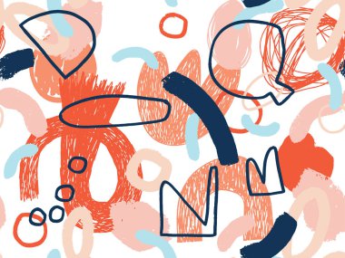 Kompozisyonu olan modern biçim soyutlaması 