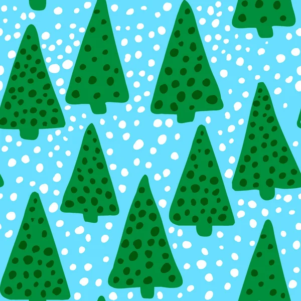 Christmas seamless pattern. — Stock Vector