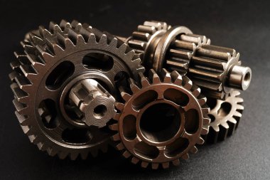 Metal dişli tekerlek motor araba ve bisiklet, mekanik endüstrisi..