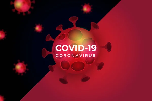 Coronavirus Covid Pandemic Background Concept — стокове фото