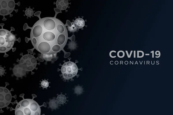 Coronavirus Covid Pandemic Background Concept — стокове фото