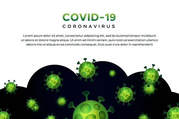Інфекція Бактеріями Або Коронавірус — стокове фото