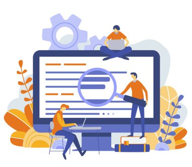 Vektör çizim, şirket, ekip çalışması başarılı birlikte konsept ortak çalışması. Büyüme, gelişme. İş lideri contraces inşaat süreci yaratıcı bir takım liderlik nitelikleri