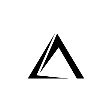 Sanat tarzında minimalist dağ logosu macera, açık hava, seyahat ve doğa ile ilgili markalar için mükemmeldir..