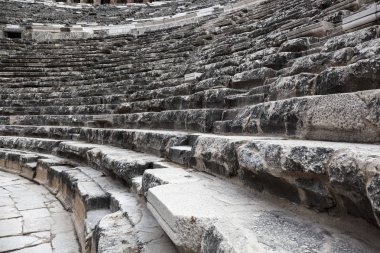 Aspendos amfi tiyatro merdiven Antalya Türkiye
