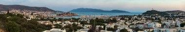 Panoramik manzaralı güzel Bodrum Kalesi