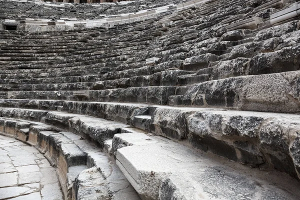 Aspendos 圆形剧场楼梯安塔利亚土耳其 — 图库照片