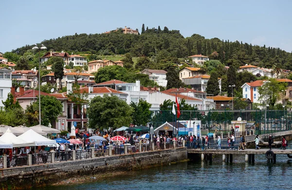 Istanbul Julio 2017 Vista Panorámica Isla Heybeliada Ciudad Estambul —  Fotos de Stock