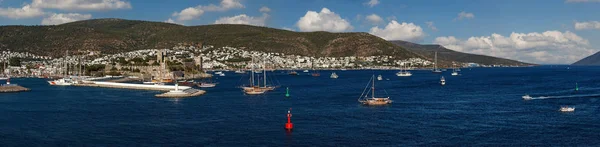 Istanbul Augustus 2017 Panoramisch Uitzicht Van Prachtige Kasteel Van Bodrum — Stockfoto