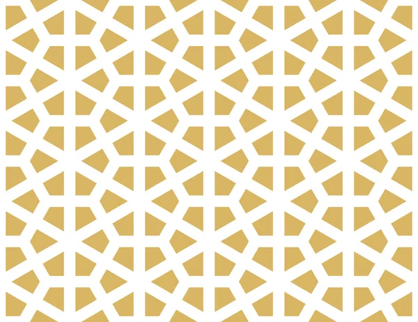 シームレスな幾何学的なイスラム デザイン ベクトル イラスト — ストックベクタ