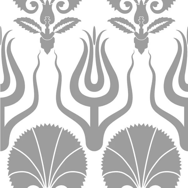 Oeillet Ottoman Design Textile Tulipe — Image vectorielle