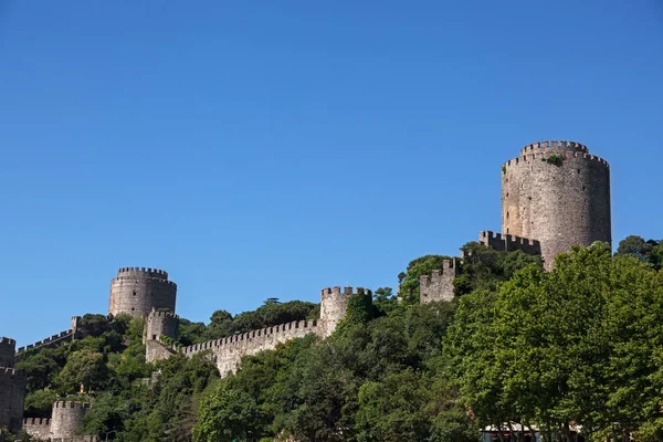 Nyáron Rumeli Hisari Rumeli Castle — Stock Fotó