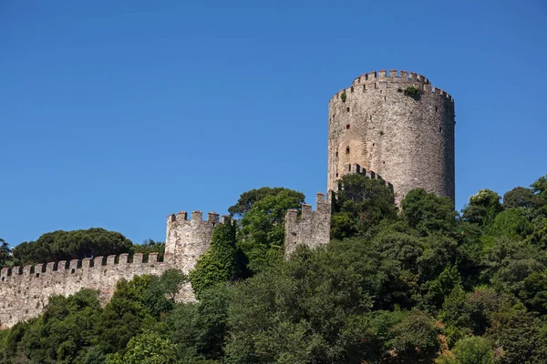 Castelo Rumelian Verão Rumeli Hisari — Fotografia de Stock