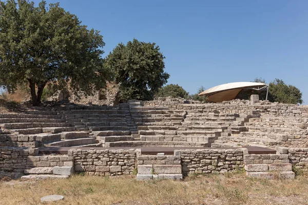 Canakkale Turquía Julio 2018 Antiguas Ruinas Troya Museun Durante Día — Foto de Stock
