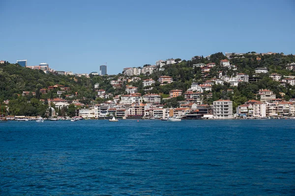 Istanbul Turquia Junho 2018 Vista Panorâmica Distrito Bebek Durante Dia — Fotografia de Stock