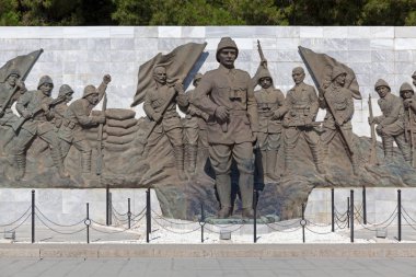 Çanakkale, Türkiye - 28 Temmuz 2018: Gündüz Canakale Martyrdrom, yardım