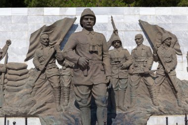 Çanakkale, Türkiye - 28 Temmuz 2018: Gündüz Canakale Martyrdrom, yardım