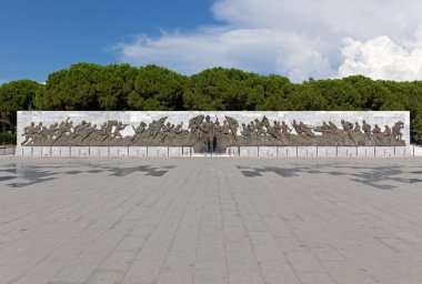 Çanakkale, Türkiye - 28 Temmuz 2018: Gündüz Canakale Martyrdrom, yardım