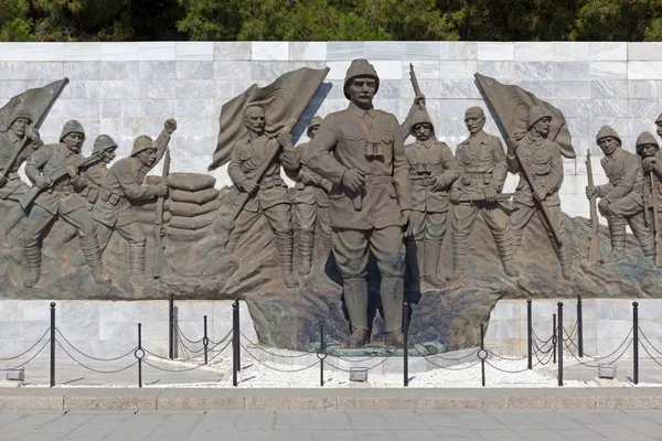 Çanakkale Türkiye Temmuz 2018 Gündüz Canakale Martyrdrom Yardım — Stok fotoğraf