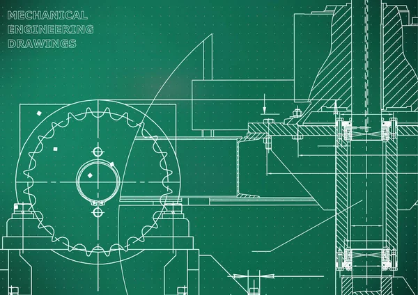 Plantas Fundos Engenharia Desenhos Engenharia Mecânica Cobertura Design Técnico Lihgt —  Vetores de Stock