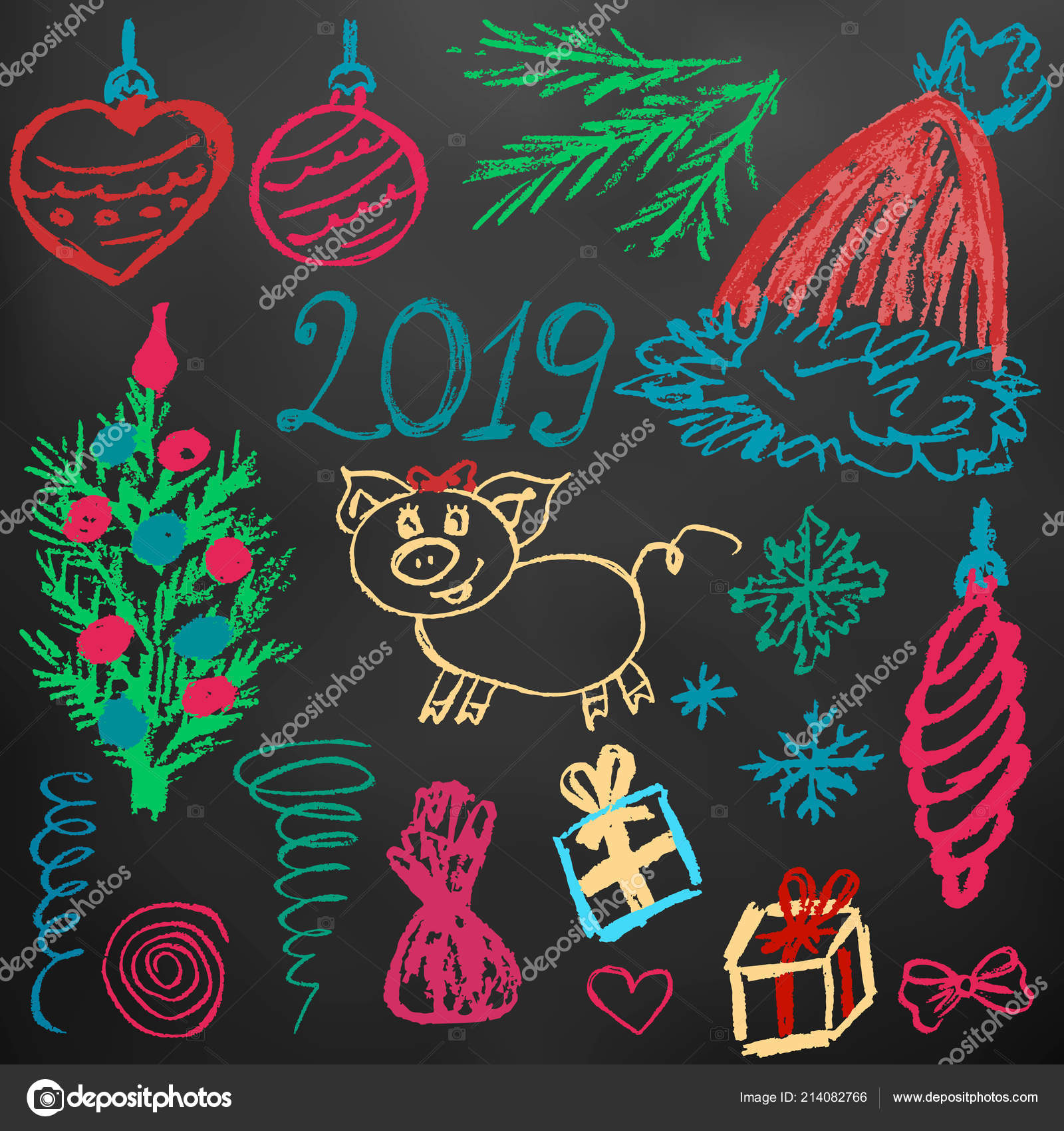 Disegni Capodanno 2019 Nuovo Anno 2019 Insieme Capodanno