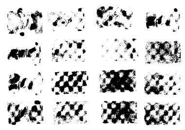 Vektör şeritler, grunge yazdırır. Yaratıcılığınızı tasarım öğeleri. El yapımı. Özgün dokular, el çizimi. Fırçalar, metin çerçeveleri