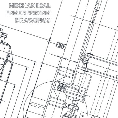 Planı. Mühendislik çizim vektör. Teknik çizimler, arka zemin. Düzeni, plan. Kurumsal kimlik