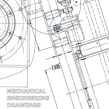 Bilgisayar destekli tasarım sistemleri. Plan, düzeni, plan, kroki. Teknik çizimler, arka planlar. Makine Mühendisliği. Sanayi. Kurumsal kimlik