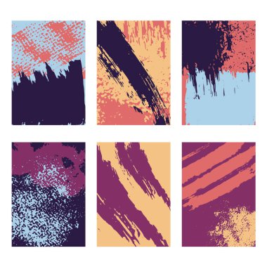 Fırça darbeleri, dinamik tasarım. Metin için arka plan. Soyut çizim. Vektör kartpostallar, posterler, afişler, kuponları, el ilanları, kapak tasarımı için arka plan olarak ayarla