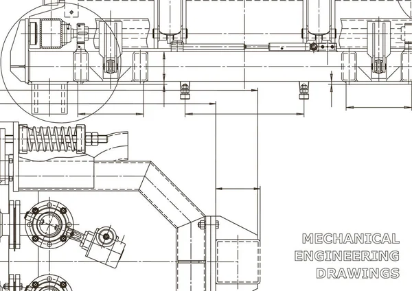 Systèmes Conception Assistée Par Ordinateur Schéma Schéma Plan Croquis Illustrations — Image vectorielle