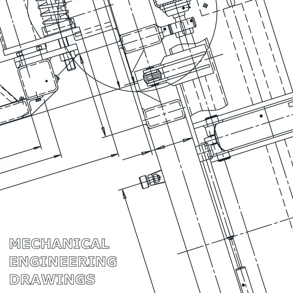 Схема Векторная Инженерная Иллюстрация Компьютерная Система Проектирования Фирменный Стиль — стоковый вектор
