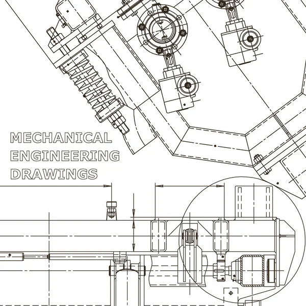 Identidade Corporativa Sistemas Design Assistidos Por Computador Desenhos Para Fabricação — Vetor de Stock