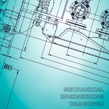 Teknik çizimler, arka plan