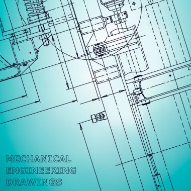 Teknik çizimler, arka plan