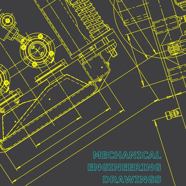 Ilustraciones técnicas, antecedentes — Archivo Imágenes Vectoriales