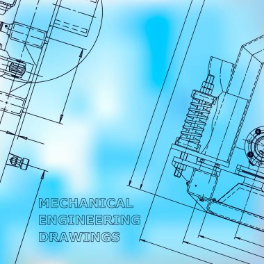 Teknik çizimler, arka plan