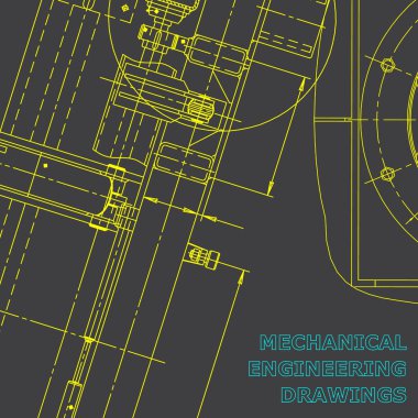 Teknik çizimler, arka plan