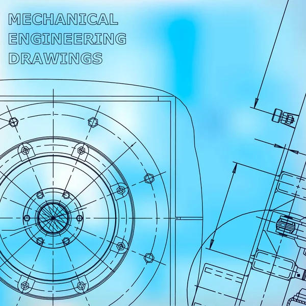 Ilustraciones técnicas, antecedentes — Archivo Imágenes Vectoriales