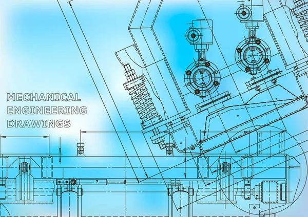 Systèmes Conception Assistée Par Ordinateur Schéma Schéma Plan Croquis Illustrations — Image vectorielle