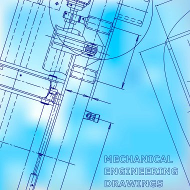 Teknik çizimler, arka plan