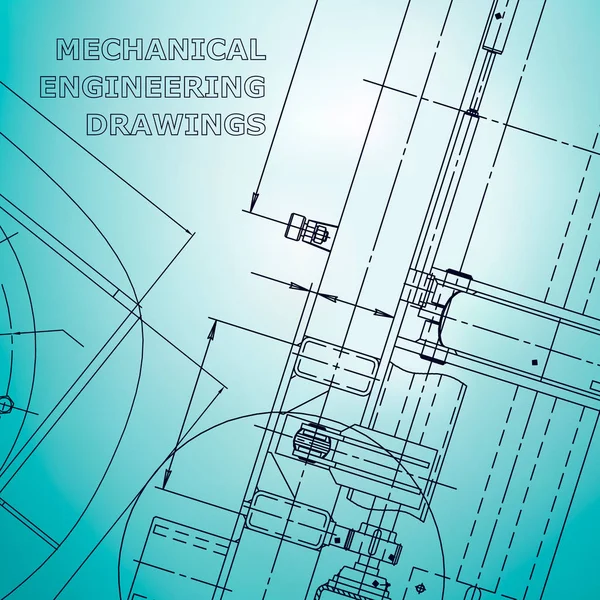 Схема Векторная Инженерная Иллюстрация Обложка Флаер Баннер Фон Рисунок Изготовления — стоковый вектор